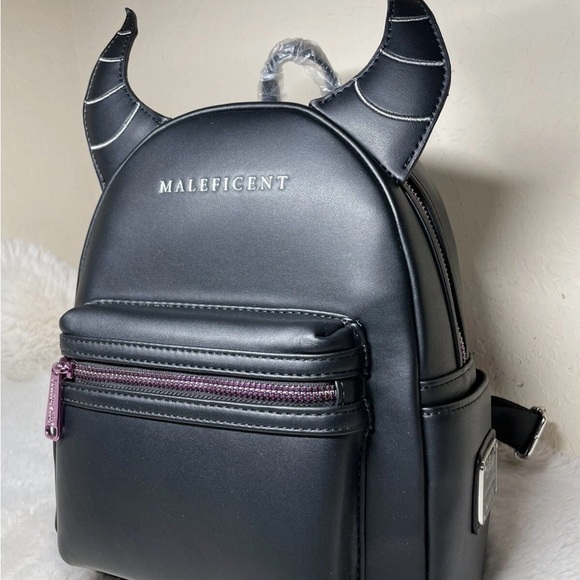 Loungefly Disney Sleeping Beauty Maleficent Minimalist Figural Mini Backpack main image 5